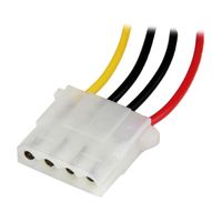 StarTech.com 30 cm Molex LP4-voedingsverlengkabel M/F - thumbnail