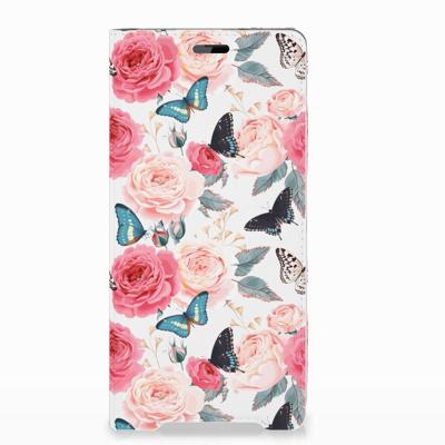 Sony Xperia XZ3 Smart Cover Butterfly Roses