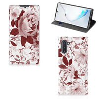 Bookcase Samsung Galaxy Note 10 Watercolor Flowers - thumbnail