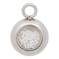 iXXXi Charm Witte Balletjes Zilver