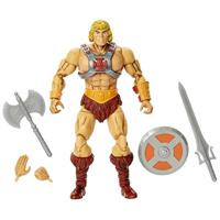 ​Masters of the Universe Masterverse 40ste Verjaardag He-Man Actiefiguur met accessoires, ca. 18 cm, cadeau voor MOTU verzamelaars