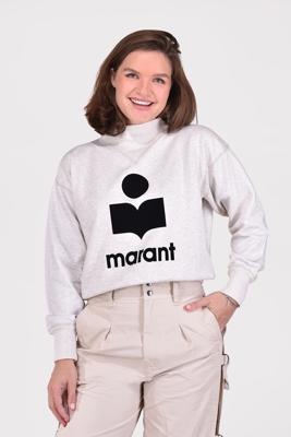 Marant Etoile trui Moby SW0003FA-A1M07E creme Marant Etoile trui Moby SW0003FA-A1M07E creme