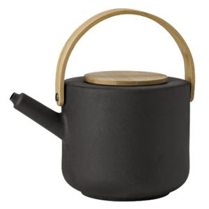 Stelton Theepot Theo Black 1.25 Liter