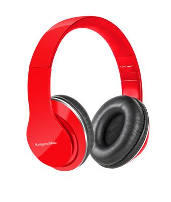 Kruger&Matz KM0636 Hoofdtelefoon Street rood