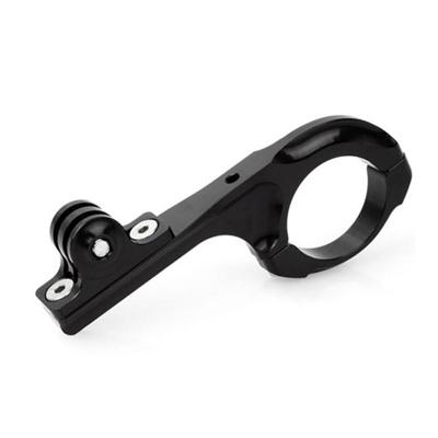 Shop4 - GoPro HERO9 Black Fietshouder - Verlengde Stuurhouder Zwart