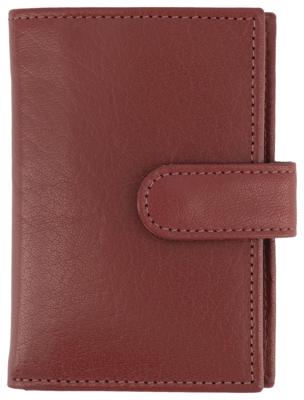 HEMA Leren Portemonnee Met Hoesjes Rood