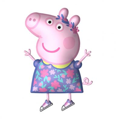 Nickelodeon kussen Peppa Pig meisjes 35 cm polyester roze Nickelodeon kussen Peppa Pig meisjes 35 cm polyester roze