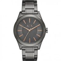 Horlogeband Armani Exchange AX2330 Staal Antracietgrijs 22mm - thumbnail