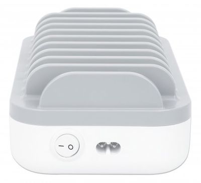 Manhattan 10-Port USB Power Delivery 120 W Laad- en managementsysteem Station IPhone ® 14, 14 Pro, 14 Pro Max, 13, 13 Pro, 13 Pro Max, 13 mini, SE 2022, X, XS,