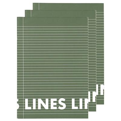 HEMA Schriften A4 - Gelinieerd - 3 Stuks HEMA Schriften A4 - Gelinieerd - 3 Stuks