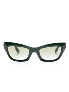 Burberry Eyewear lunettes de soleil à plaque logo - Vert