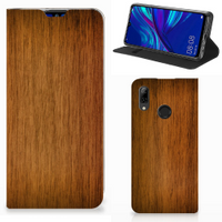 Huawei P Smart (2019) Book Wallet Case Donker Hout