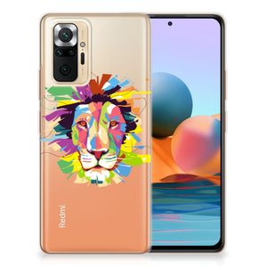 Xiaomi Redmi Note 10 Pro Telefoonhoesje met Naam Lion Color