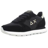 Sneaker running Sun68 Ally gold silver in suede/ nylon oro/ nero donna D25SU03 Z44202 40