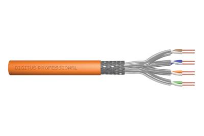Digitus DK-1743-VH-250 Installatiekabel CAT 7 S/FTP 4 x 2 x 0.258 mm² Oranje 250 m