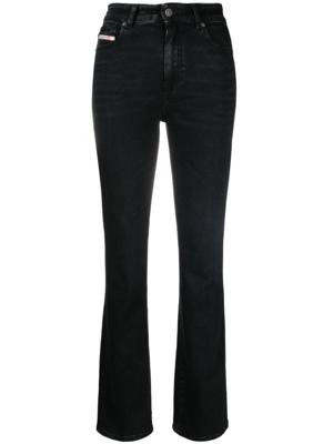 Diesel 2003 D-escription high waist bootcut jeans - Zwart