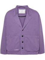 Société Anonyme blazer Kensington à simple boutonnage - Violet