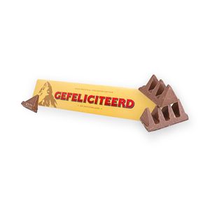 Toblerone chocolade cadeau - 'Gefeliciteerd' - 360g