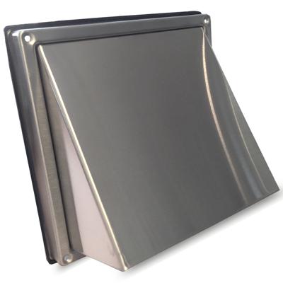 Gevelkap Rvs Aansluitmaat Ø 125mm Met Grofmazig Gaas (hoge Doorlaat) Gevelkap Rvs Aansluitmaat Ø 125mm Met Grofmazig Gaas (hoge Doorlaat)