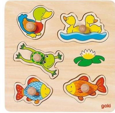 Goki 5 Delige Puzzel ONS Vijvertje