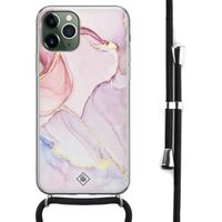 iPhone 11 Pro hoesje met koord - Crossbody - Purple sky