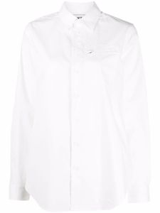 Y-3 chemise à poche poitrine plaquée - Blanc