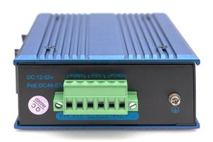 Digitus DN-651134 netwerk-switch Unmanaged Gigabit Ethernet (10/100/1000) Zwart, Blauw