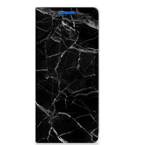 OPPO Reno 6 Pro Plus 5G Standcase Marmer Zwart - Origineel Cadeau Vader