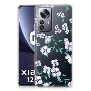 Xiaomi 12 Pro Uniek TPU Case Blossom White