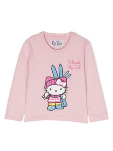 MC2 Saint Barth Kids sweat Hello Kitty en jersey - Rose