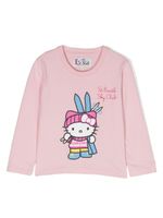 MC2 Saint Barth Kids sweat Hello Kitty en jersey - Rose