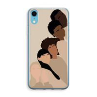 Sweet creatures: iPhone XR Transparant Hoesje