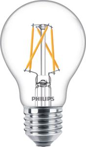 Philips Lighting 77213001 LED-lamp Energielabel F (A - G) E27 Peer 7.5 W, 3 W, 1.6 W = 60 W, 30 W, 16 W Warmwit (Ø x l) 6 cm x 10.4 cm Dimbaar 1 stuk(s)