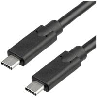 Akyga USB-kabel USB-C stekker, USB-C stekker 1.00 m Zwart AK-USB-25 - thumbnail