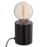 Atmosphera Tafellamp Saba - metaal - zwart - H10 cm - Leeslampje - Designlamp   -