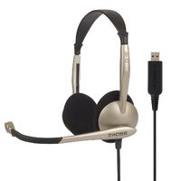 Koss CS100 USB Headset Hoofdband Beige - thumbnail