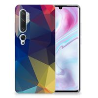 Xiaomi Mi Note 10 Pro TPU Hoesje Polygon Dark - thumbnail