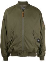 Neighborhood veste bomber à fermeture zippée - Vert