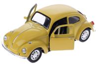 Welly Volkswagen Kever (1960) geel 12 cm