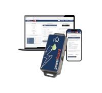 iQ powerGuard - Slimme stroommeter incl. interface, iQ Cloud, app, alarmfunctie & WLAN - Digitale bewaking van stroomverbruik & kosten - stroommeter & stroomverbruikmeter met wifi