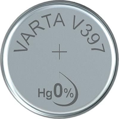 Varta Knoopcel 397 1.55 V 1 stuk(s) 23 mAh Zilveroxide SILVER Coin V397/SR59 NaBli 1