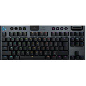 Logitech G G915 TKL Tenkeyless LIGHTSPEED Wireless RGB Mechanical Gaming Keyboard toetsenbord RF-draadloos + Bluetooth QWERTY Engels Koolstof