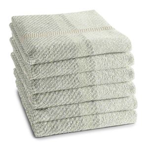 DDDDD Keukendoek Madras Cream (6 stuks)