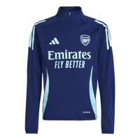 adidas Arsenal Trainingstrui 1/4-Zip 2024-2025 Kids Donkerblauw Lichtblauw