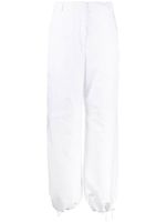 Moncler pantalon droit à taille haute - Blanc - thumbnail