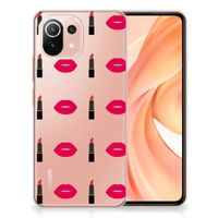 Xiaomi Mi 11 Lite | 11 Lite 5G NE TPU bumper Lipstick Kiss - thumbnail