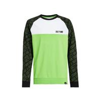WE Fashion Salty Dog longsleeve Salty Dog lichtgroen/wit