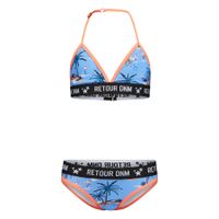 Retour Jeans Meisjes bikini - Lavina - Corn bloemen blauw - thumbnail