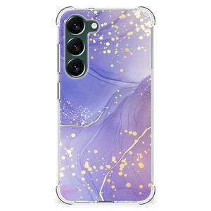 Back Cover voor Samsung Galaxy S23 Plus Watercolor Paars