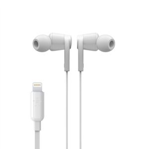 Belkin ROCKSTAR™ in-ear oordopjes met Lightning connector - Wit